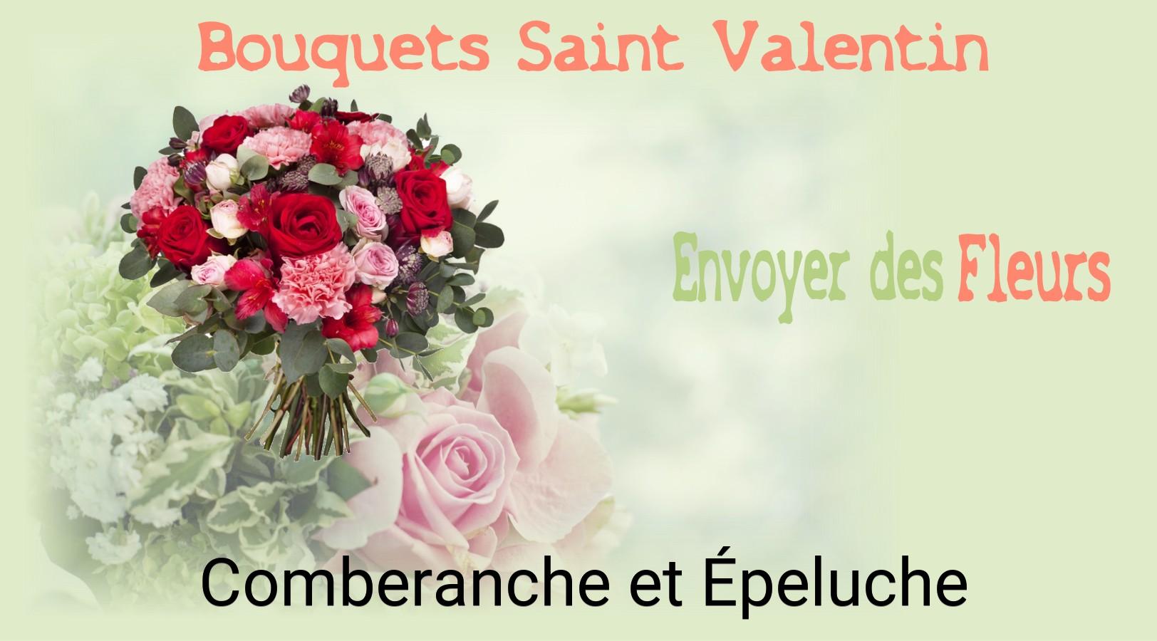 Roses de Saint-Valentin livrées à Comberanche-et-Épeluche